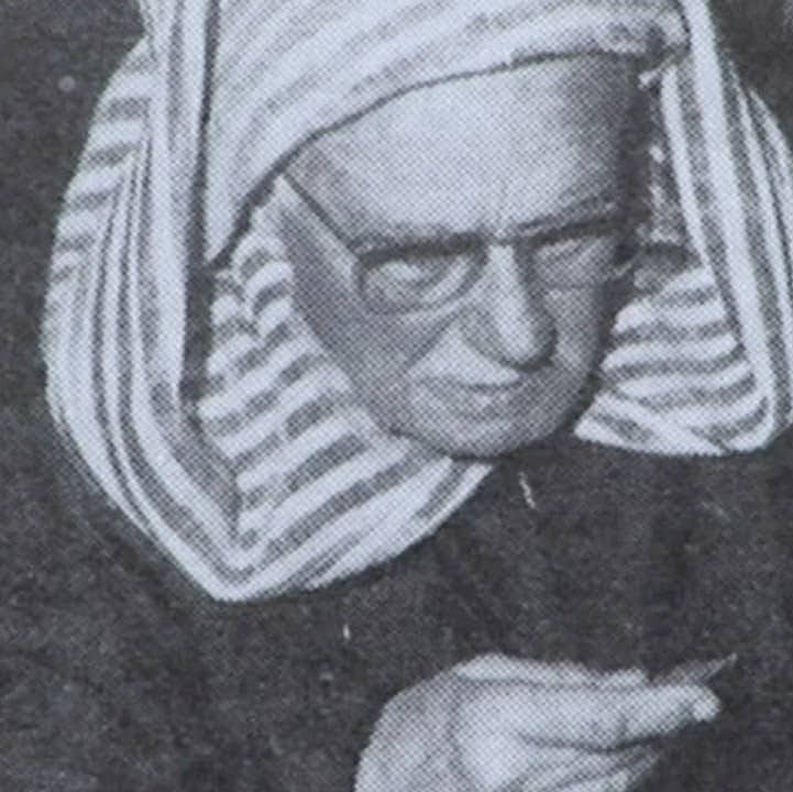 Portret van Koranreciteur Abdel Rahman Benmoussa