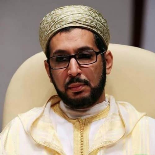 Portret van Koranreciteur Abdul Rahim Nabulsi