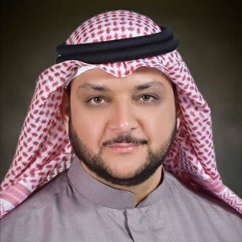 Portret van Koranreciteur Abdul Razzaq Al Dulaimi