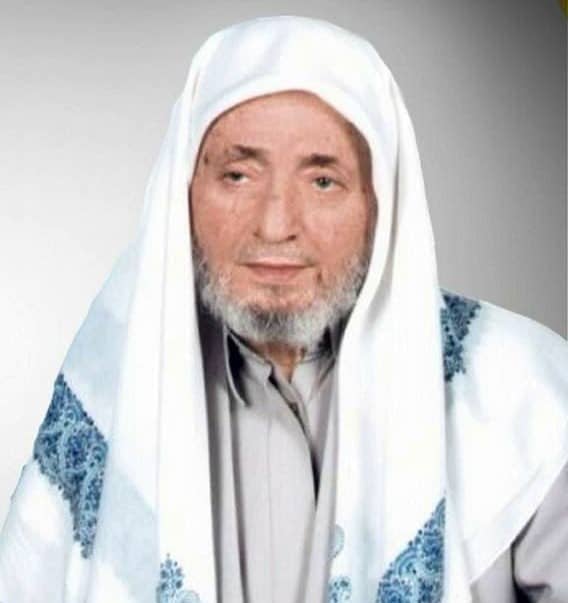 Portret van Koranreciteur Ahmed Abdel Salam karasi
