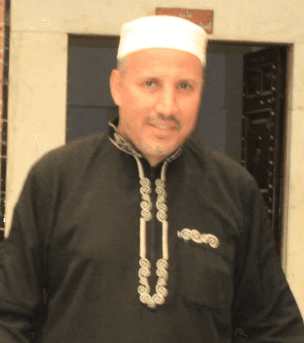 Portret van Koranreciteur Ahmed Al-Huzaili