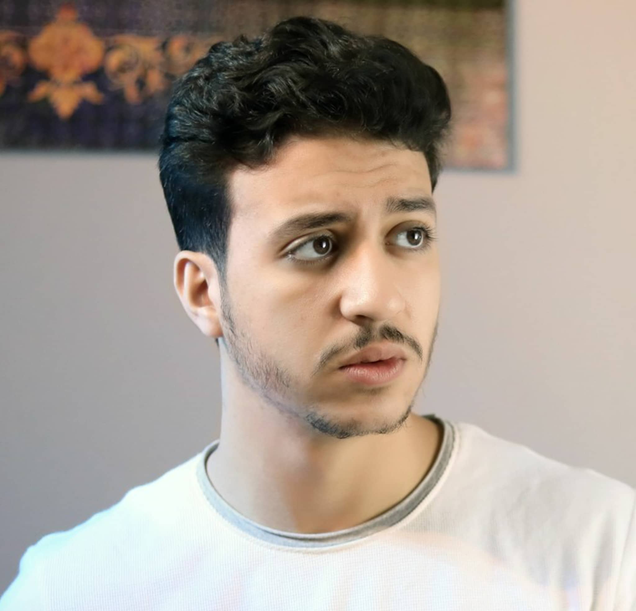 Portret van Koranreciteur Ahmed Al Shafi’i