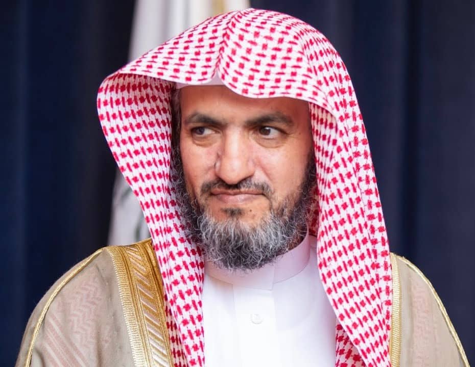 Portret van Koranreciteur Ahmed Al Shawi