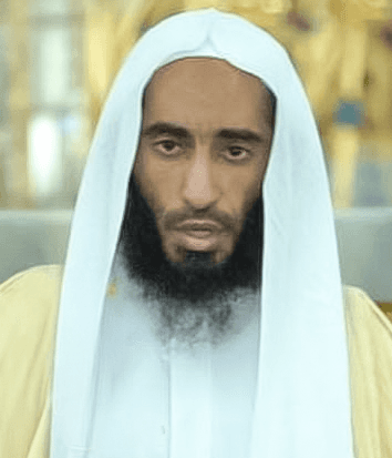 Portret van Koranreciteur Ahmed bin Talib Hamid