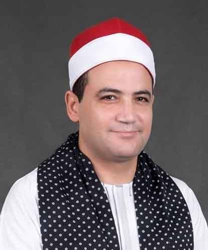 Portret van Koranreciteur Ahmed El Batal