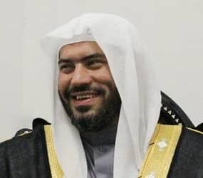 Portret van Koranreciteur Ahmed Galal Yahya