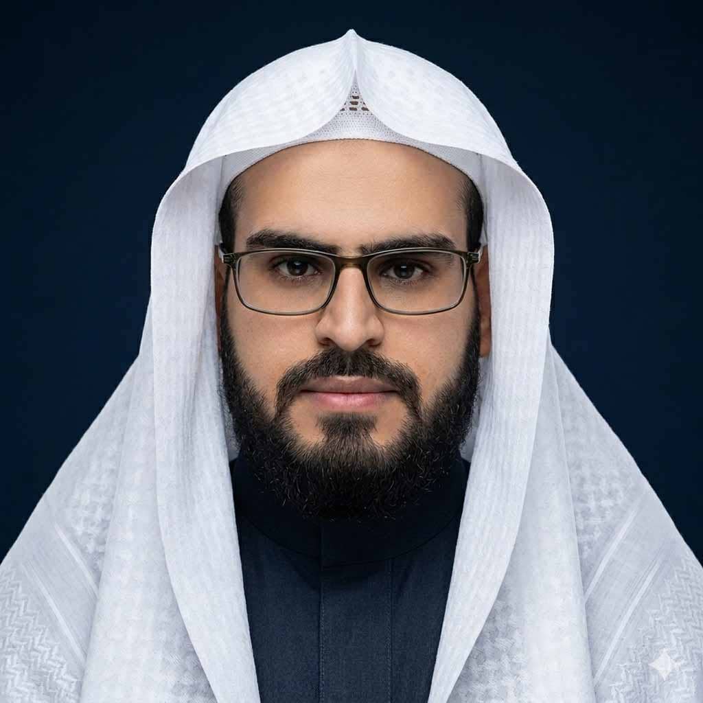 Portret van Koranreciteur Ahmed Hamto