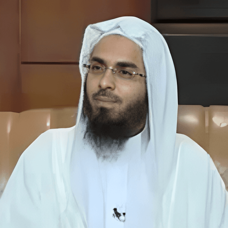 Portret van Koranreciteur Ahmed Saber