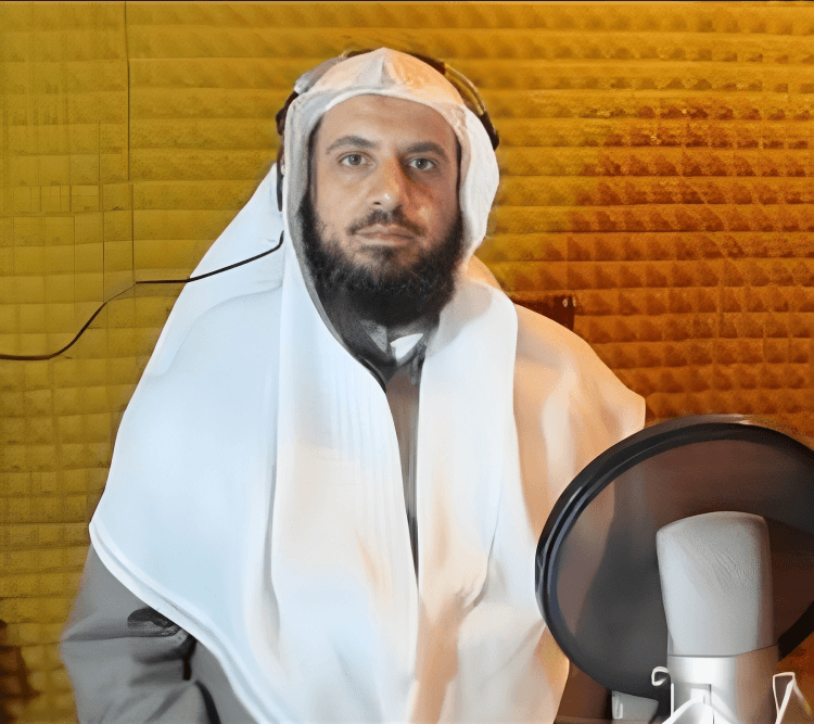 Portret van Koranreciteur Ahmed Sayed Hashem