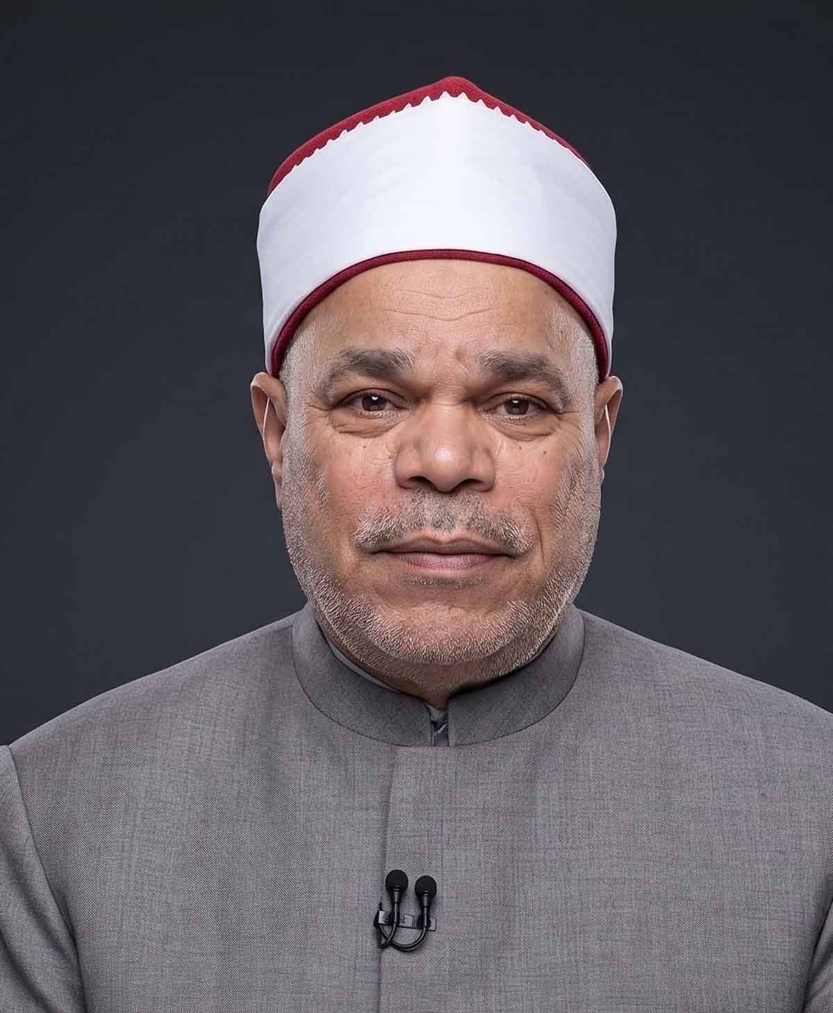 Portret van Koranreciteur Ahmed Tamim Al-Maraghi
