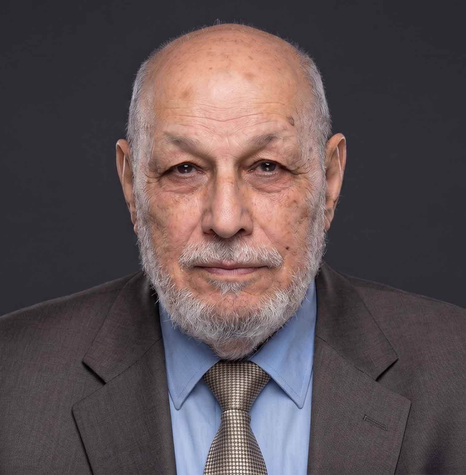 Portret van Koranreciteur Ahmed Zaki Attia Talba