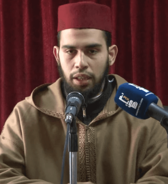 Portret van Koranreciteur Al Mahdi Al Zadki