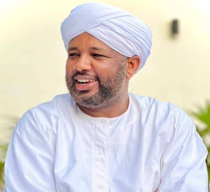 Portret van Koranreciteur Al Zein Muhammad Ahmed