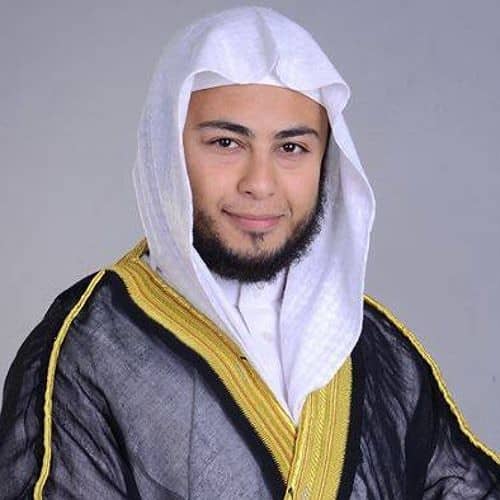 Portret van Koranreciteur Anas Jalhoum