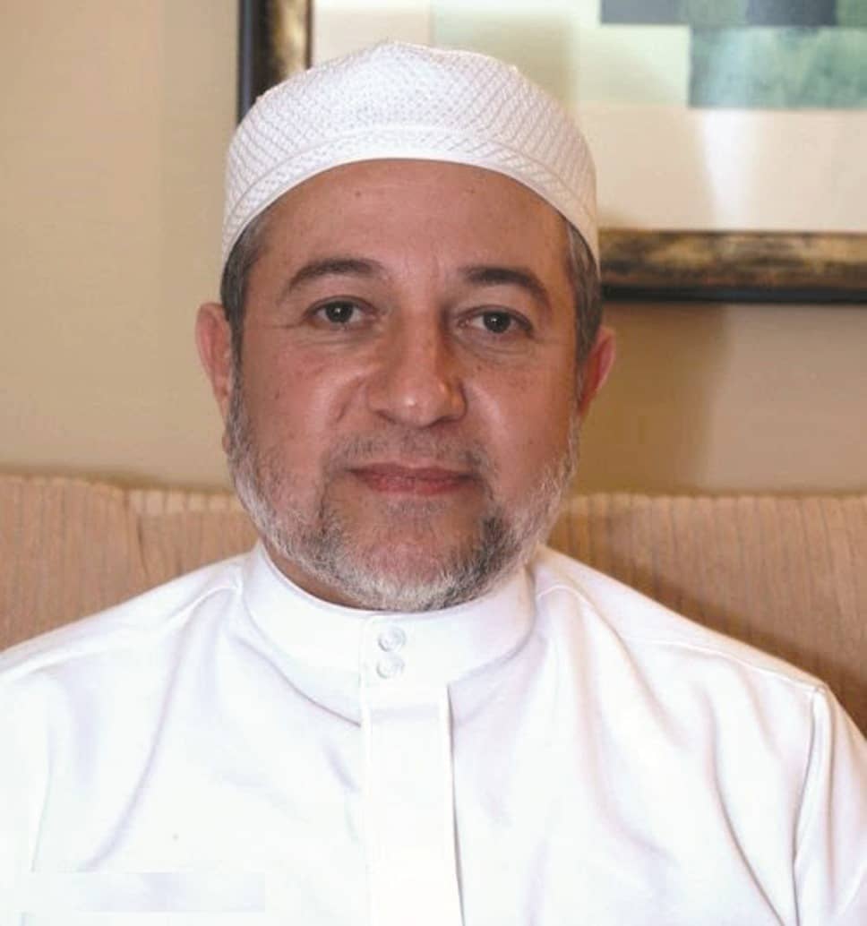 Portret van Koranreciteur Ayman Sweid
