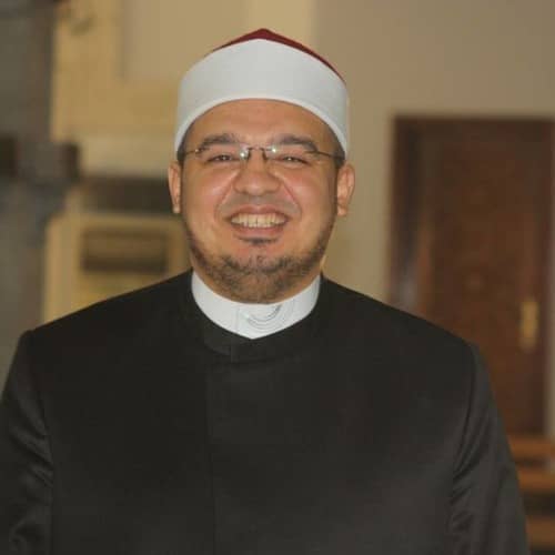 Portret van Koranreciteur Hazem Ghareeb