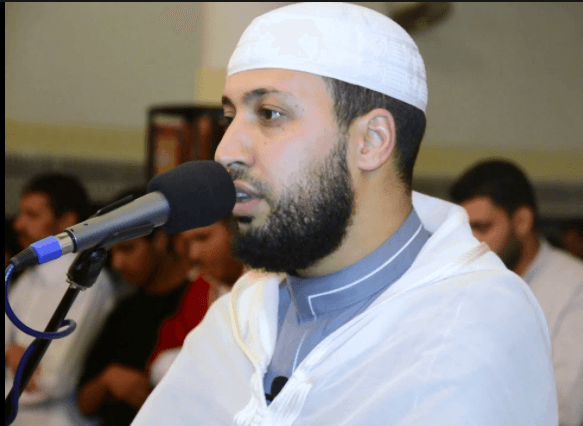 Portret van Koranreciteur Hussein Al Majduli