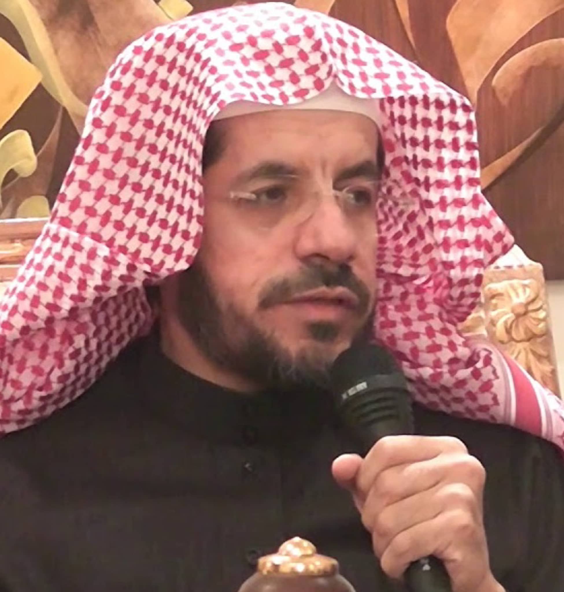 Portret van Koranreciteur Ibrahim Al Saadan