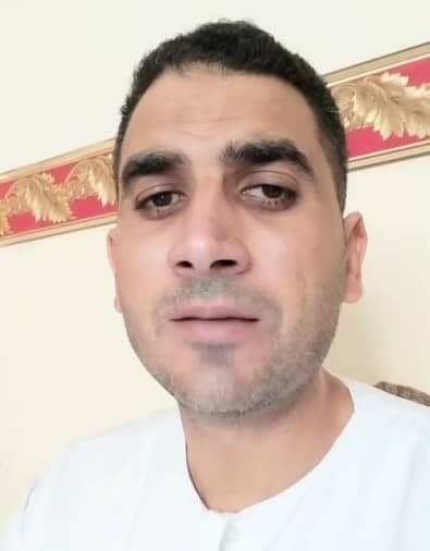 Portret van Koranreciteur Ibrahim Ghoneim