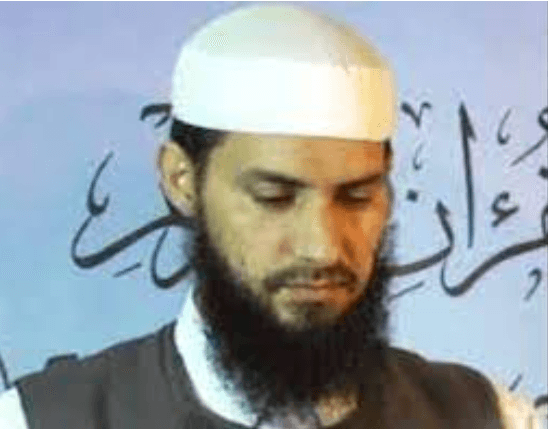 Portret van Koranreciteur Ibrahim Muhammad Kashidan
