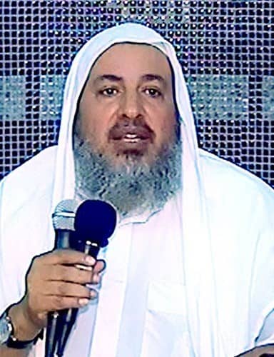 Portret van Koranreciteur Jaber Abdel Hamid