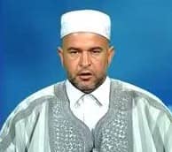Portret van Koranreciteur Jawhar Al Qardali