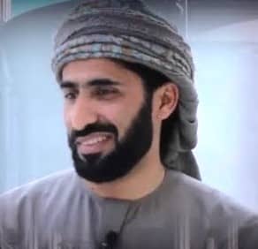 Portret van Koranreciteur Khaled Al Hosani