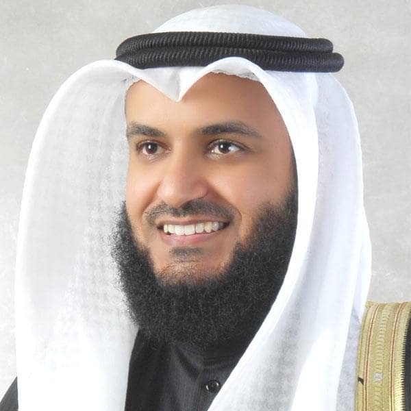 Portret van Koranreciteur Mishary Alafasy