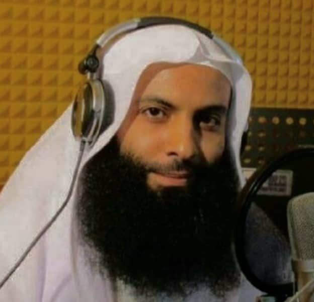 Portret van Koranreciteur Mohamed Abu Eldahab