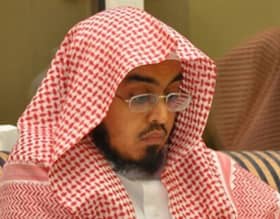 Portret van Koranreciteur Mohamed Omar Al Janaini