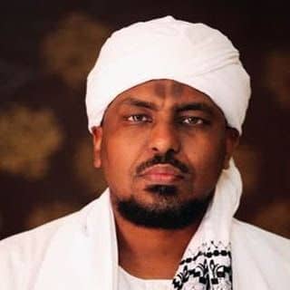 Portret van Koranreciteur Mohammad Abd Al Kareem
