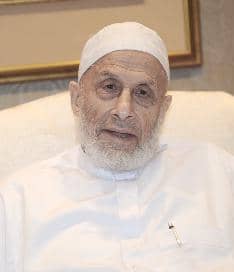 Portret van Koranreciteur Muhammad Karim Saeed Rajeh