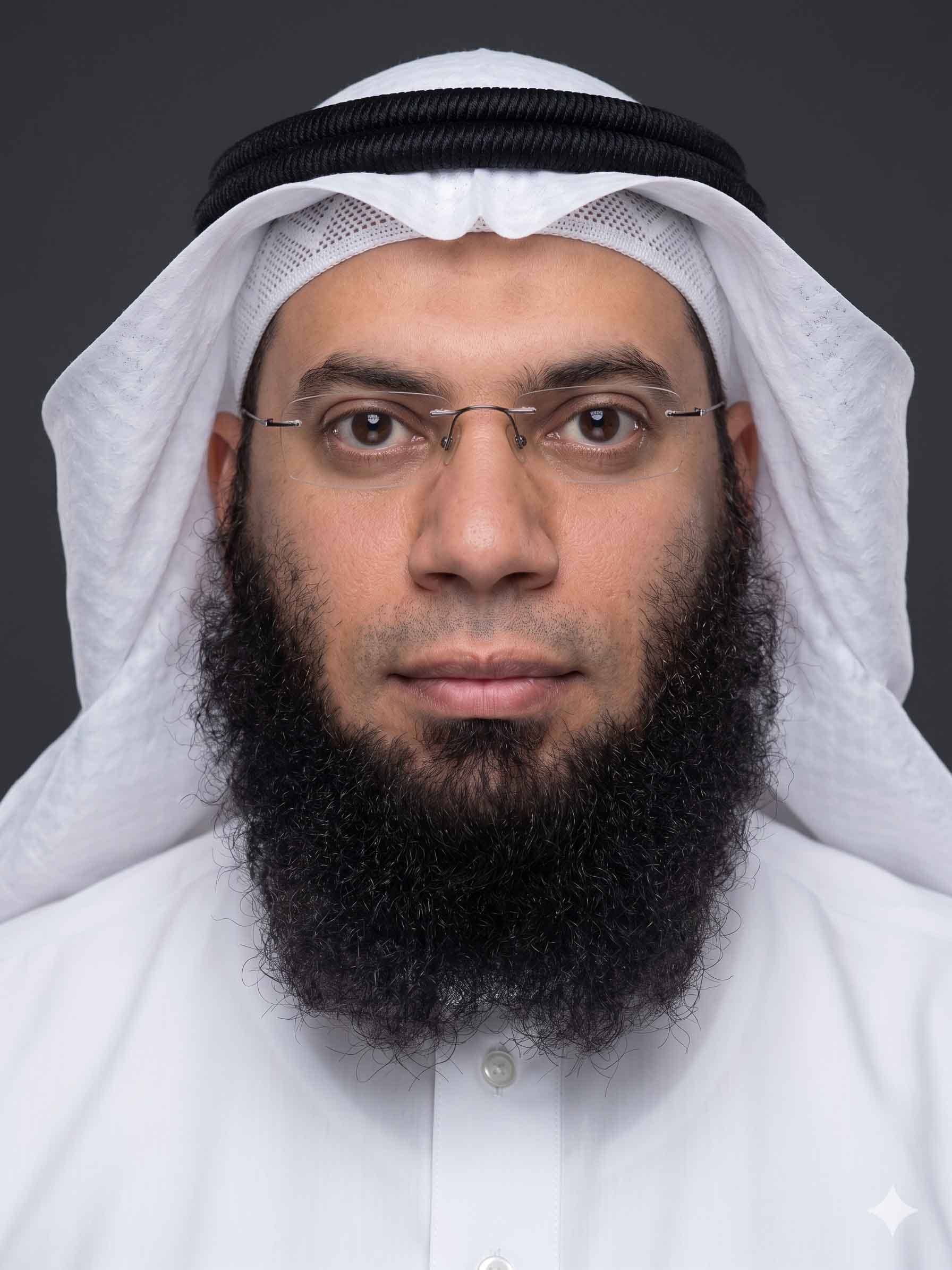 Portret van Koranreciteur Muhammad Shaaban Abu Qarn