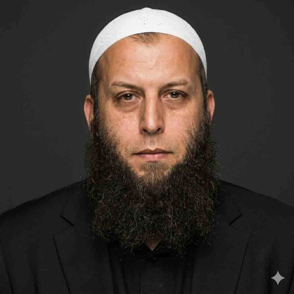 Portret van Koranreciteur Rasheed Ifrad