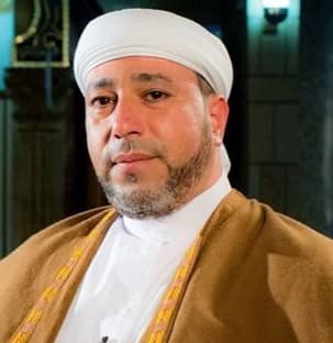 Portret van Koranreciteur Riad Aljazairi