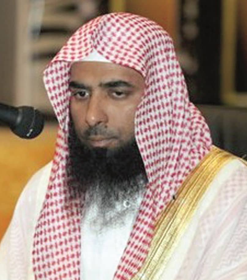 Portret van Koranreciteur Salah Al Badir