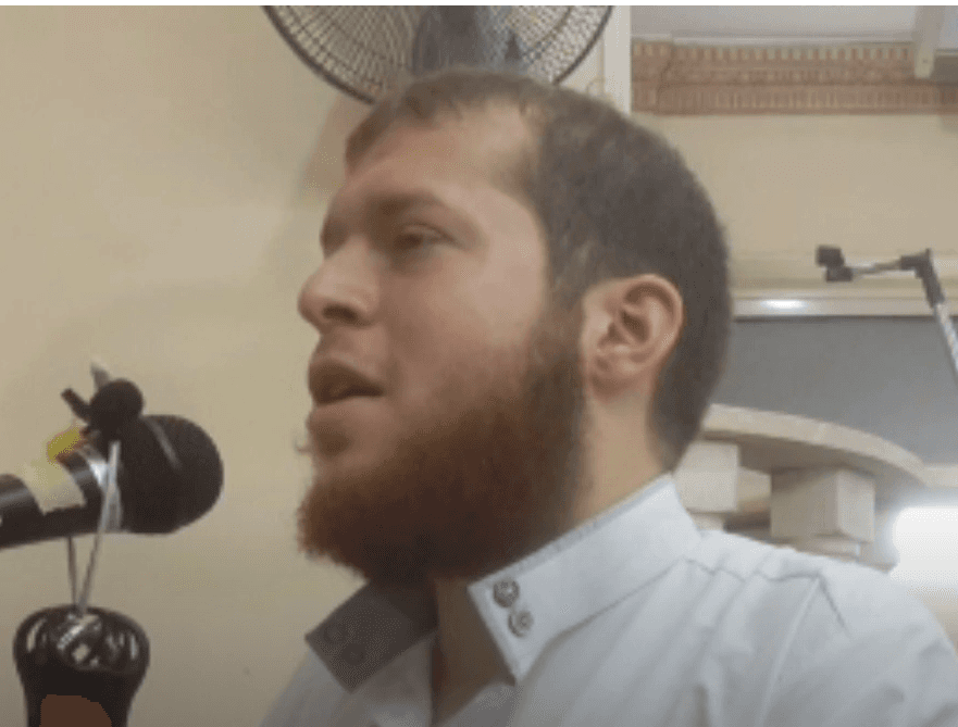 Portret van Koranreciteur Salem Ahmed Shawqi