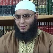 Portret van Koranreciteur Tawfiq A Jazairi