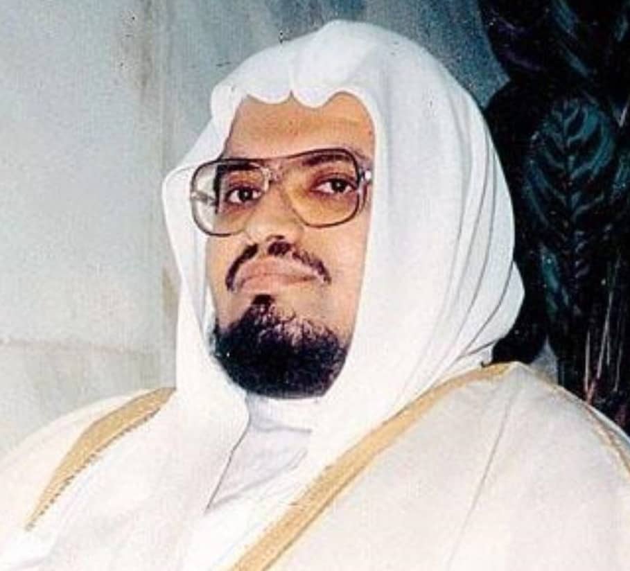 Portrait of Quran reciter Ali Jaber